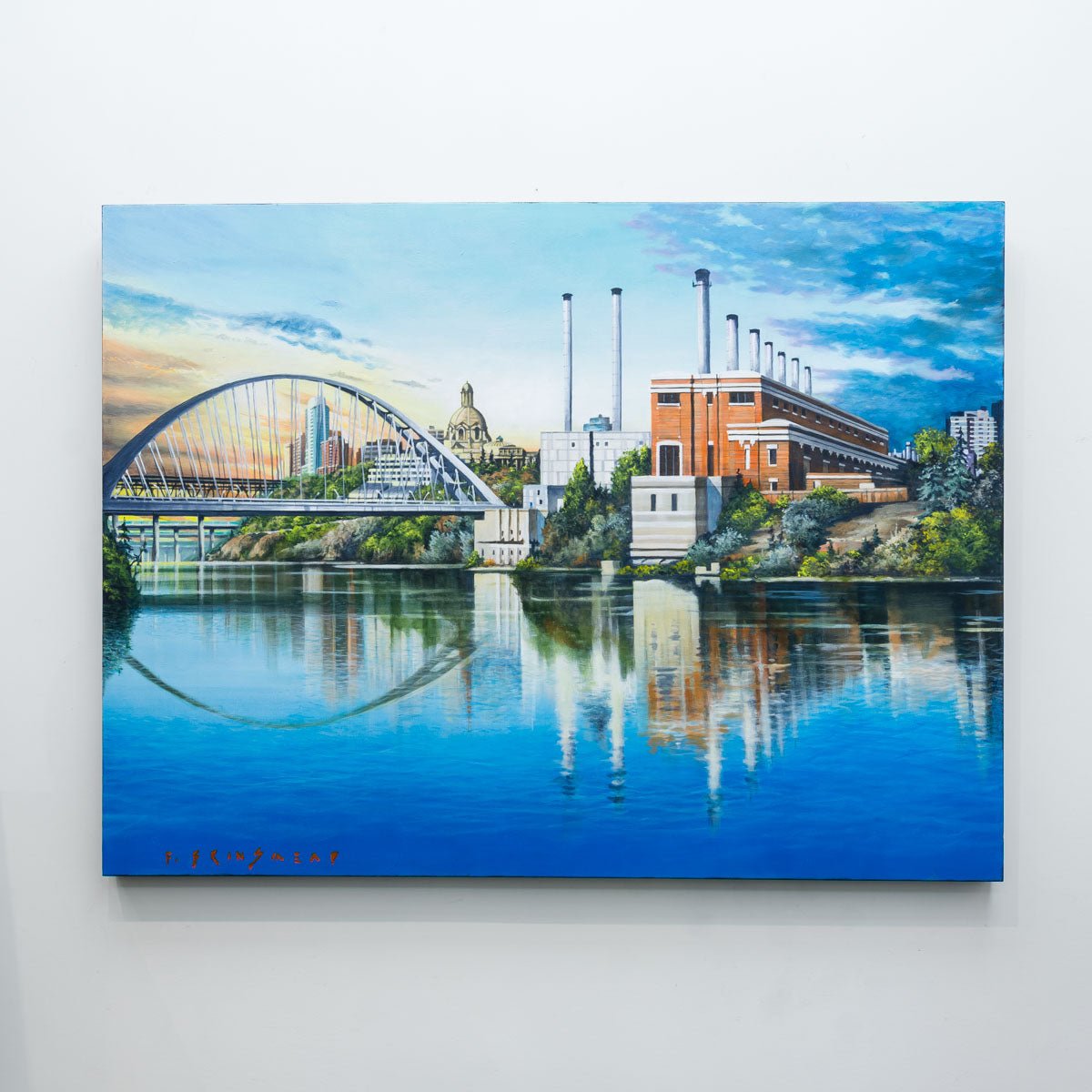 Urban Shoreline | 36" x 48"