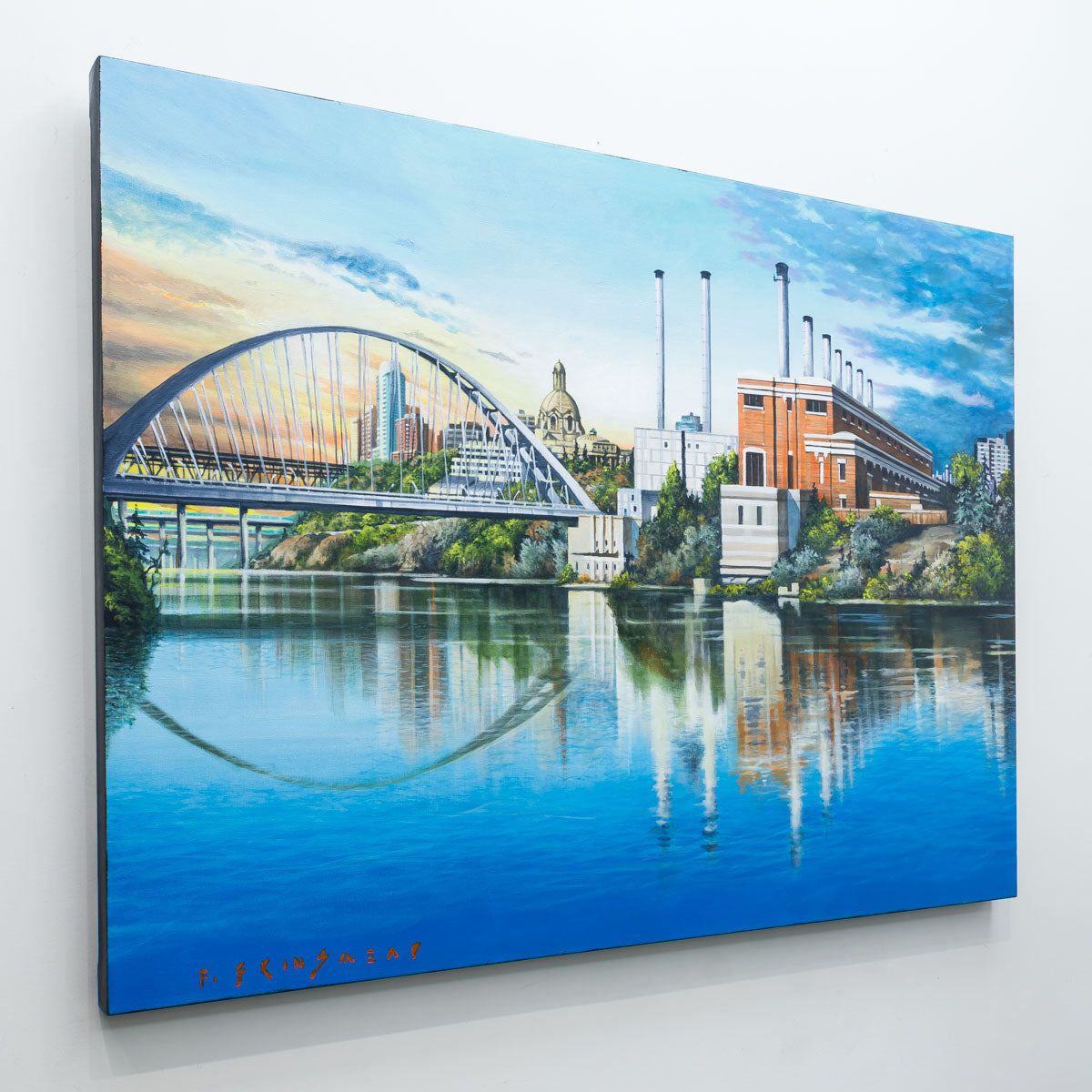 Urban Shoreline | 36" x 48"