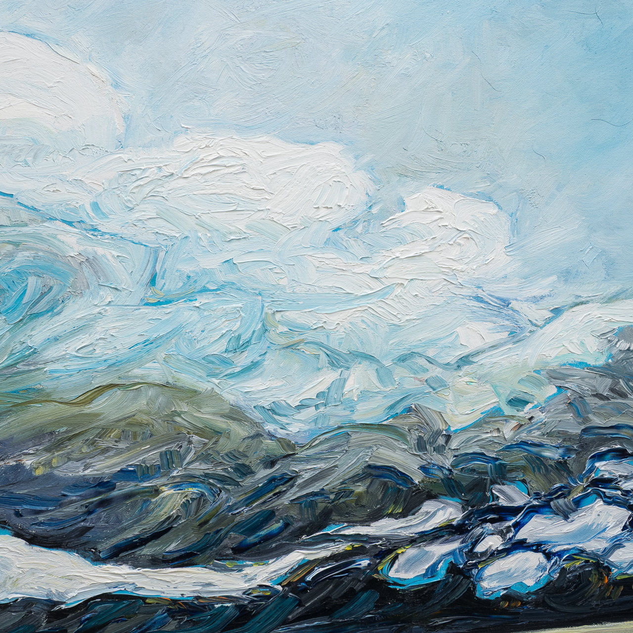 Gentle Drift | 30" x 36" Oil on Canvas Steve R. Coffey
