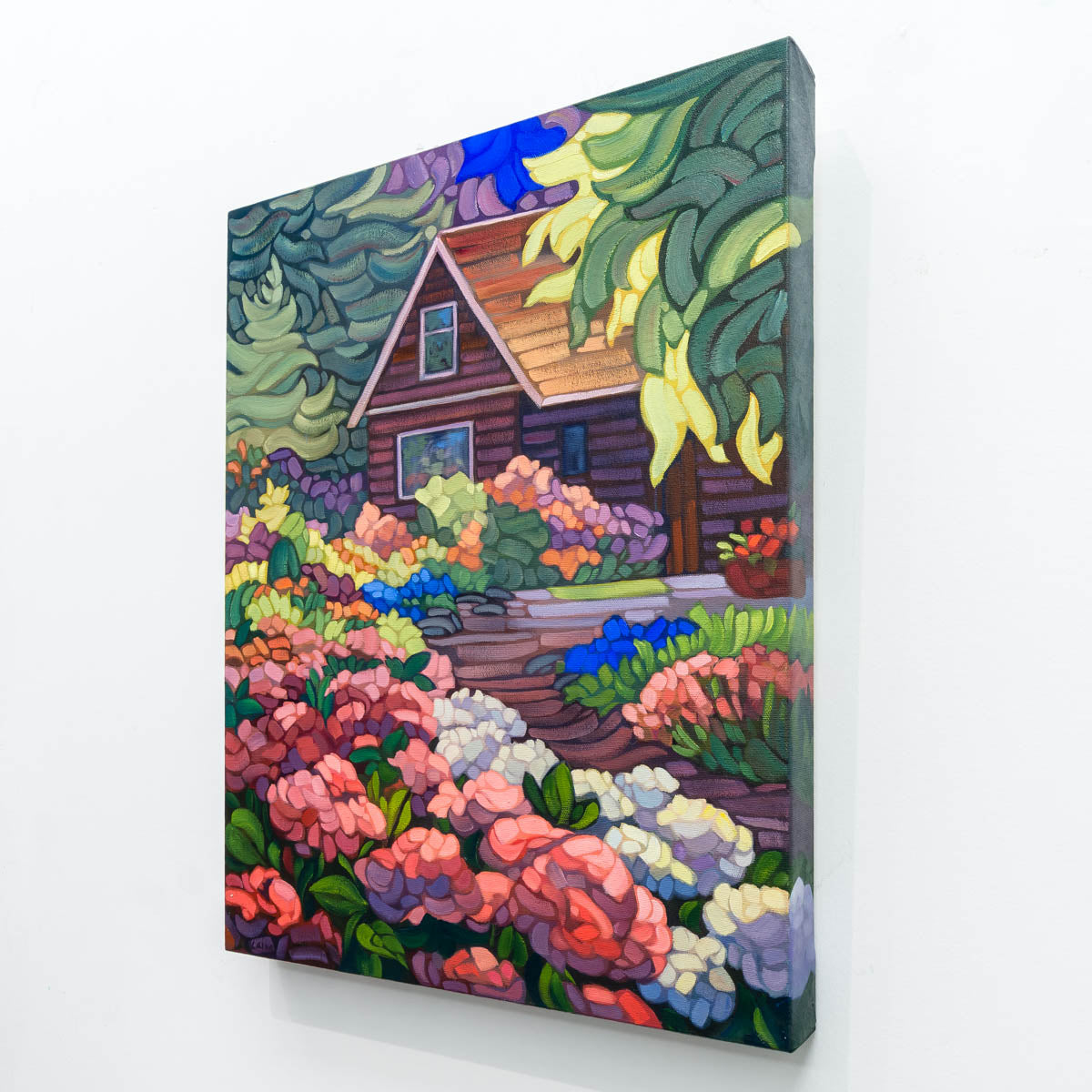 A Cottage in the Woods | 20" x 16"