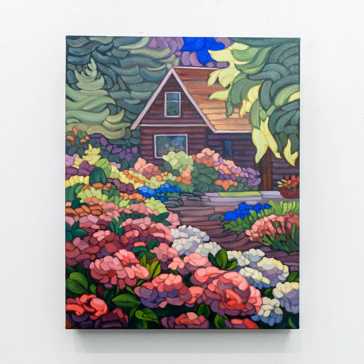 A Cottage in the Woods | 20" x 16"