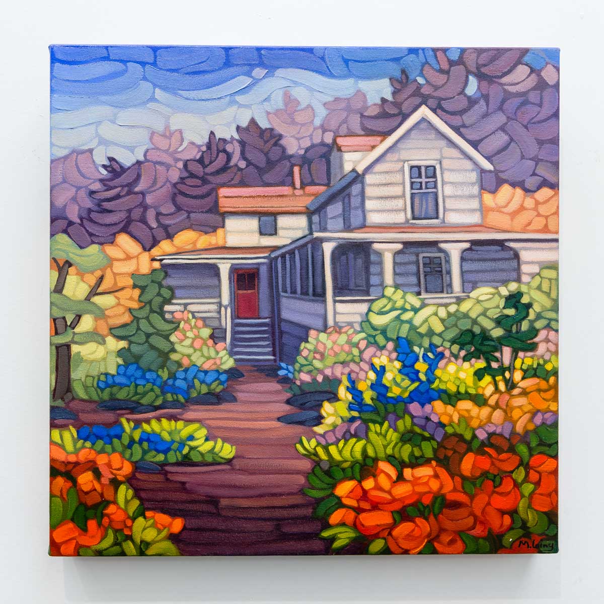 Grandmas House | 16" x 16"