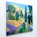 The Stone Fence Near Roquelaure | 36" x 36" Acrylic on Canvas Paul Jorgensen