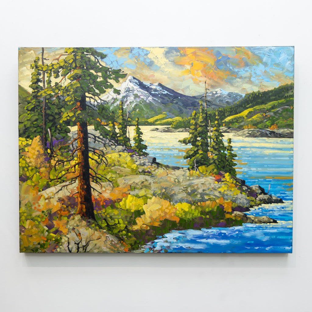 Medicine Lake, AB | 30" x 40" Oil on Canvas Rod Charlesworth