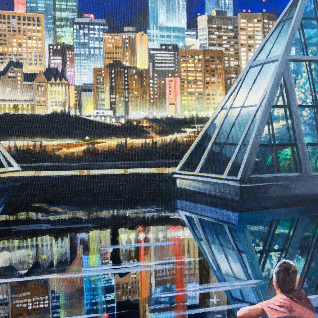 Urban Details | 36" x 36" Acrylic on Canvas Fraser Brinsmead