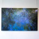 Fear of the Water | 54" x 86" Mixed Media on canvas Blu Smith