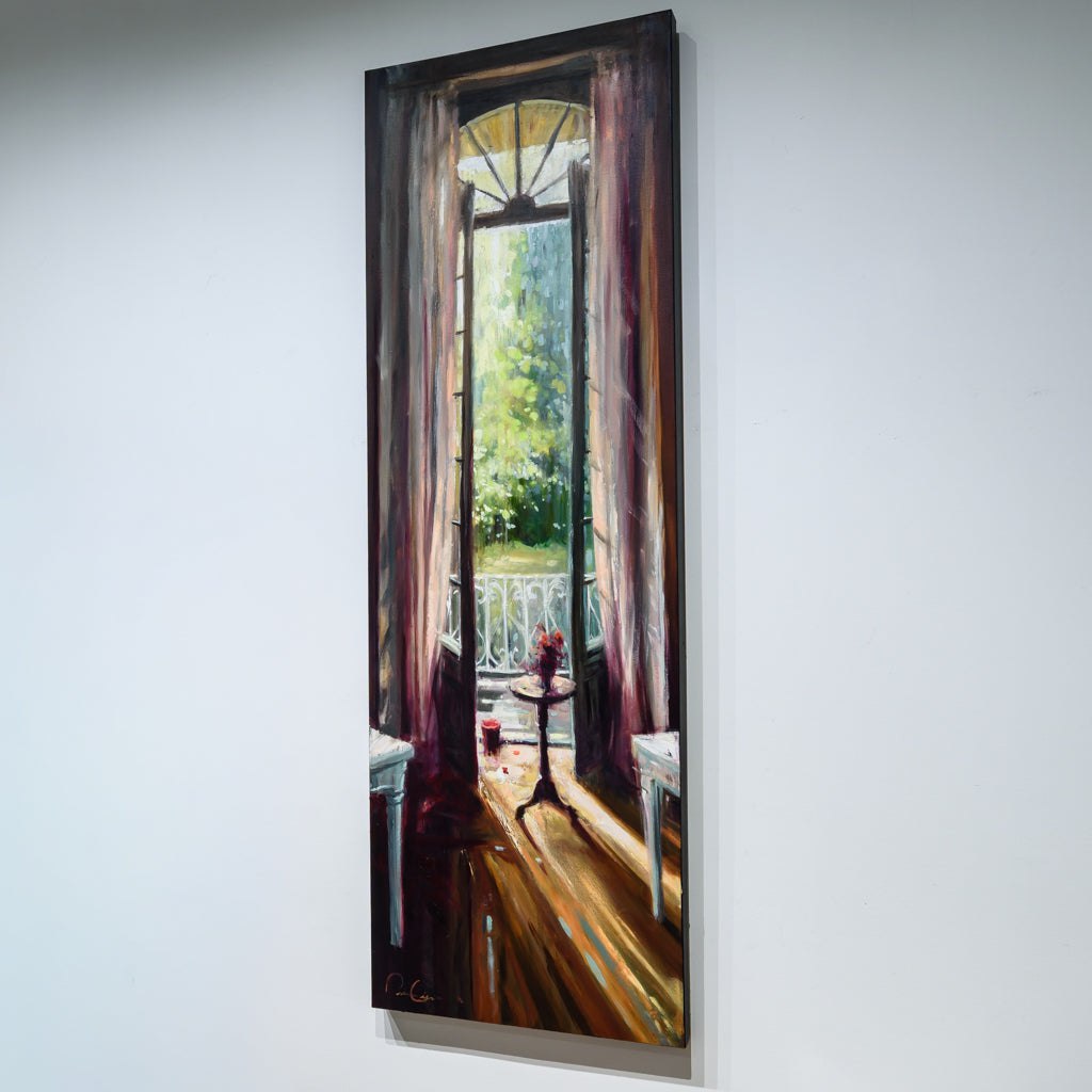 Elegant Approach | 60" x 20" Oil on Canvas Pierre Giroux