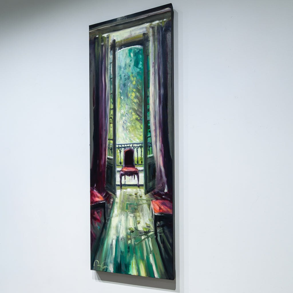 Contemplation | 48" x 16" Oil on Canvas Pierre Giroux