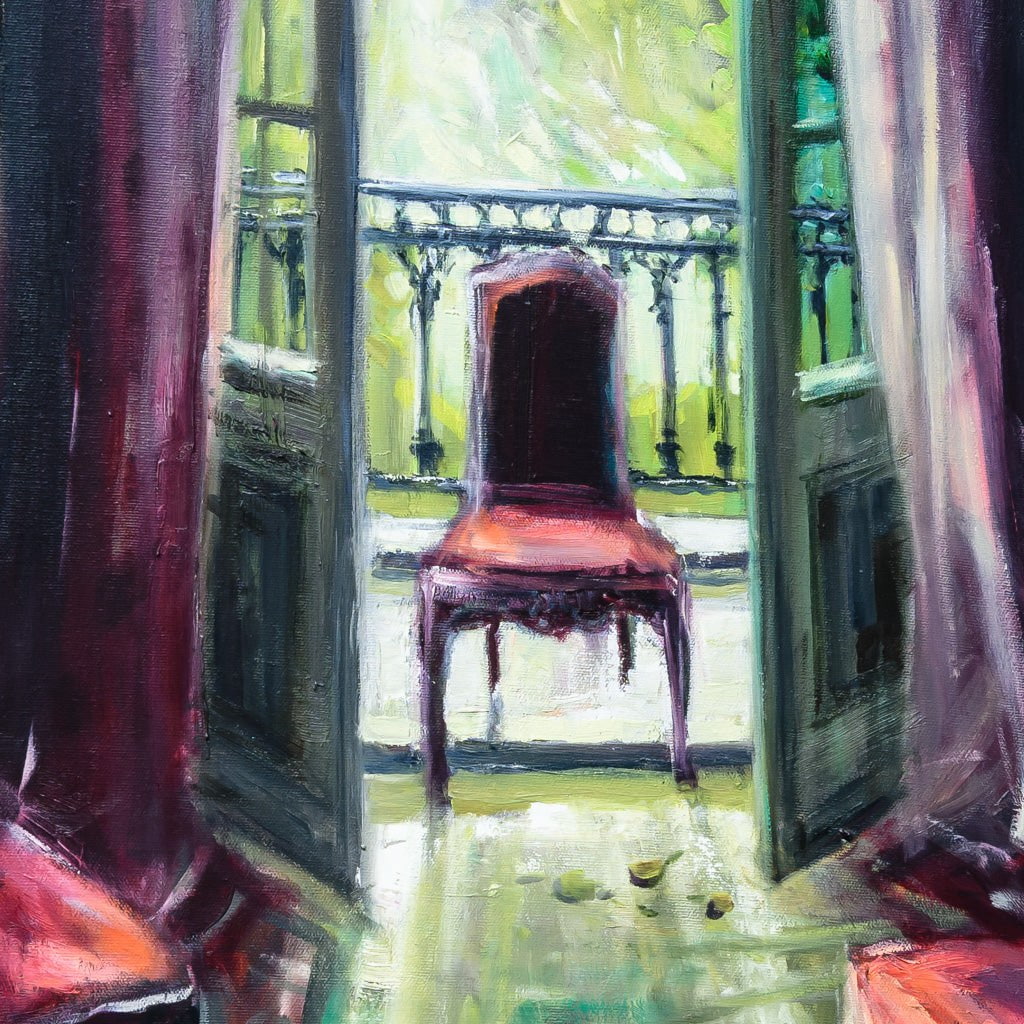 Contemplation | 48" x 16" Oil on Canvas Pierre Giroux