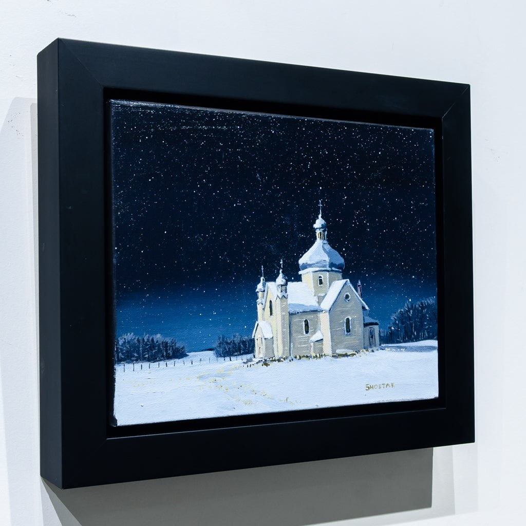 Who Painted this Church? | 8" x 10" Oil on Panel Peter Shostak