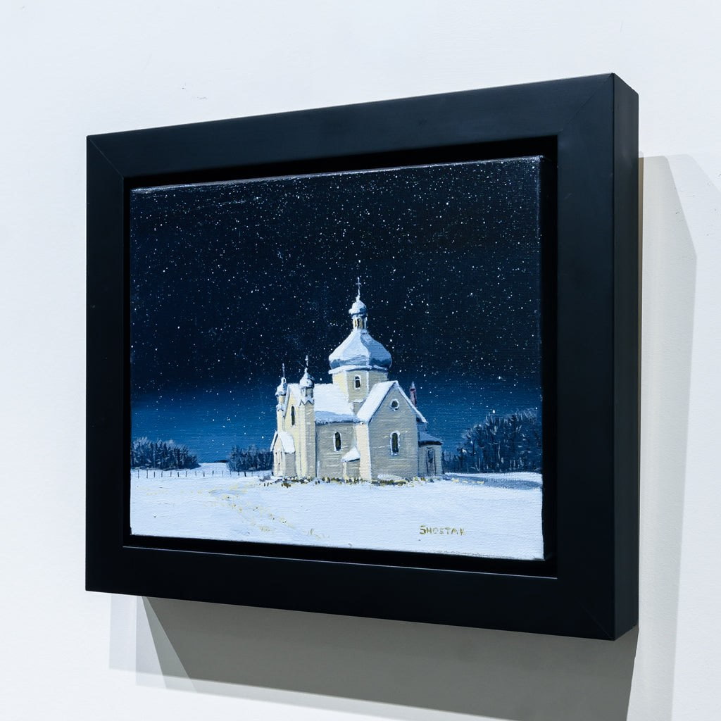 Who Painted this Church? | 8" x 10" Oil on Panel Peter Shostak