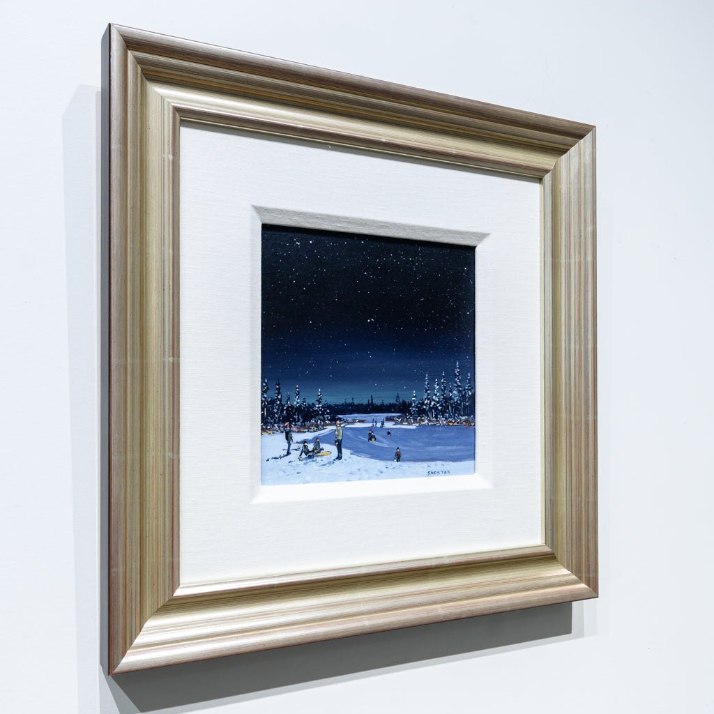 When do we have to go home? | 9" x 9" Oil on Canvas Peter Shostak
