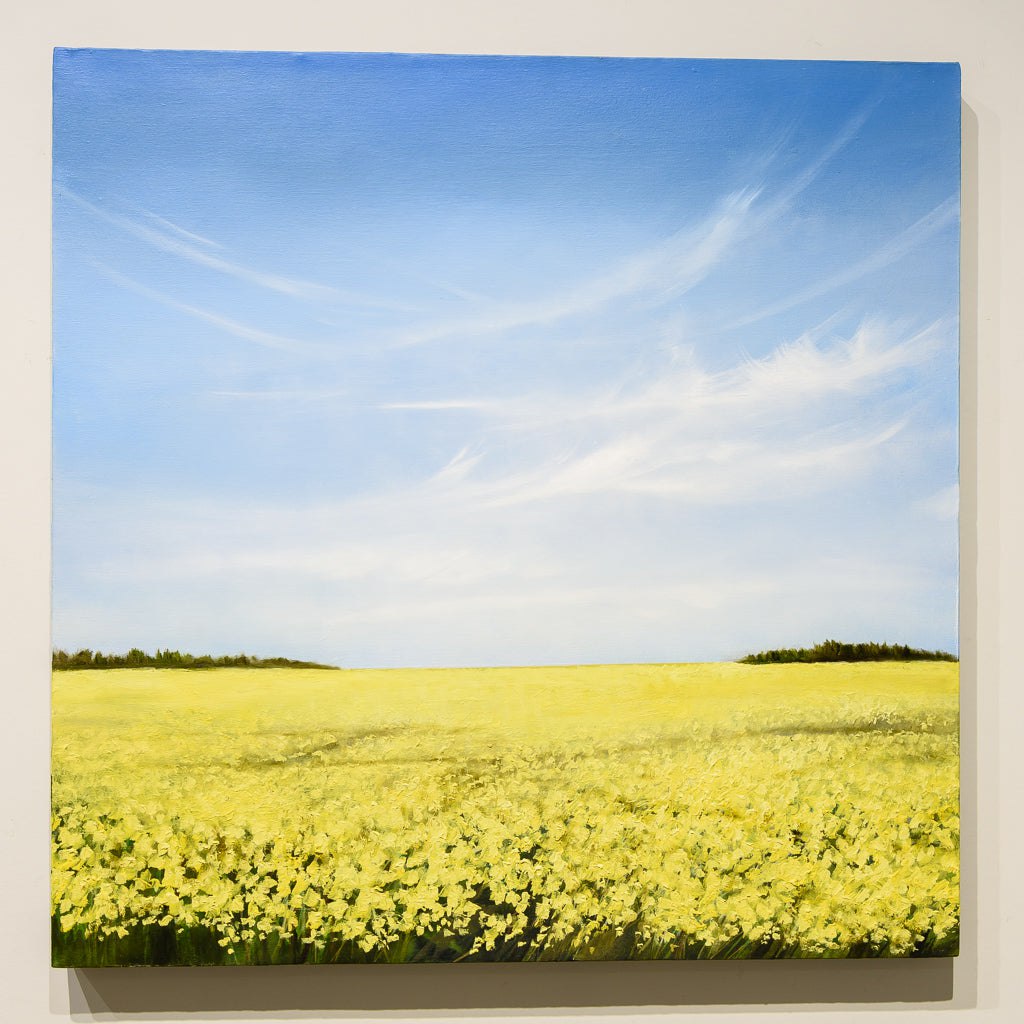 Whispers in the Sky | 32" x 32" Oil on Canvas Richard Cole