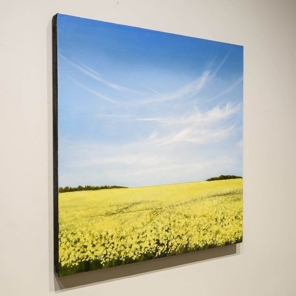 Whispers in the Sky | 32" x 32" Oil on Canvas Richard Cole