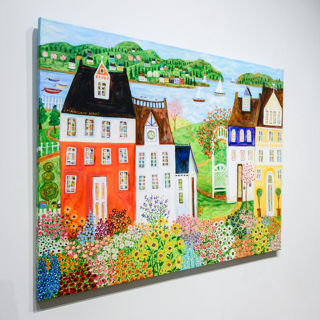 Fun in the Summer | 30" x 40" Acrylic on Canvas Madison Hart