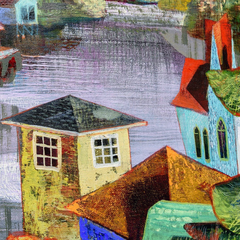 Refuge | 30" x 40" Acrylic on Canvas Paul Jorgensen