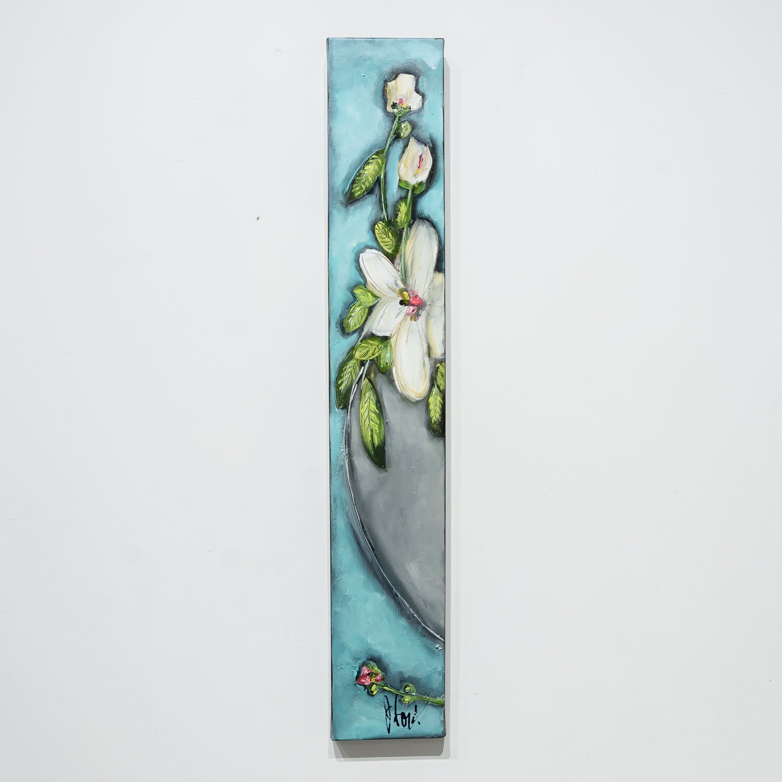 Dreaming | 36" x 6" Acrylic on Canvas Josée Lord