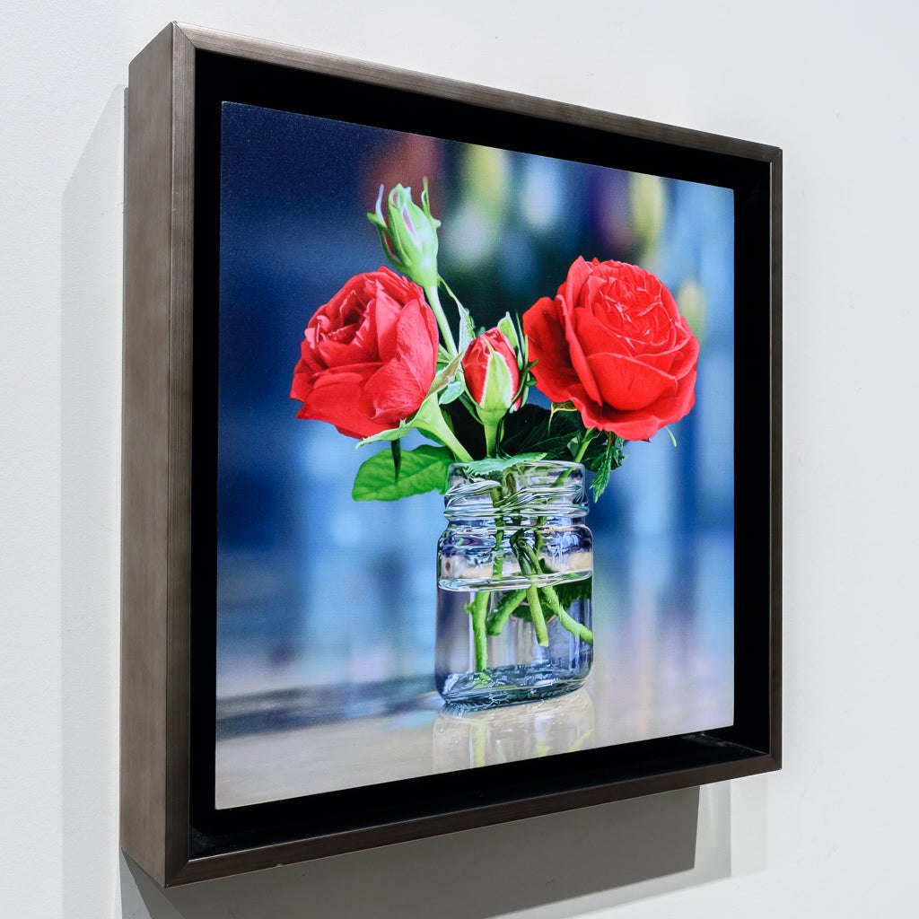 A Gathering of Roses | 12" x 12" Acrylic on Canvas Glen Semple