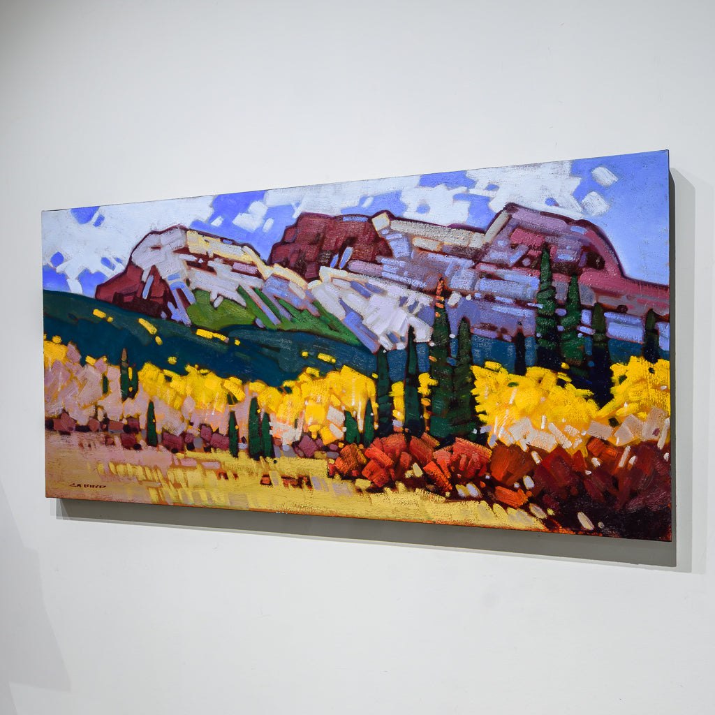Golden Autumn, Jasper | 24" x 48" Oil on Canvas Cameron Bird