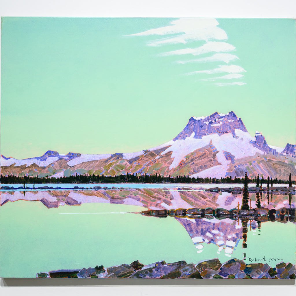 Olympia Two (2003) | 30" x 34" Acrylic on Canvas Robert Genn