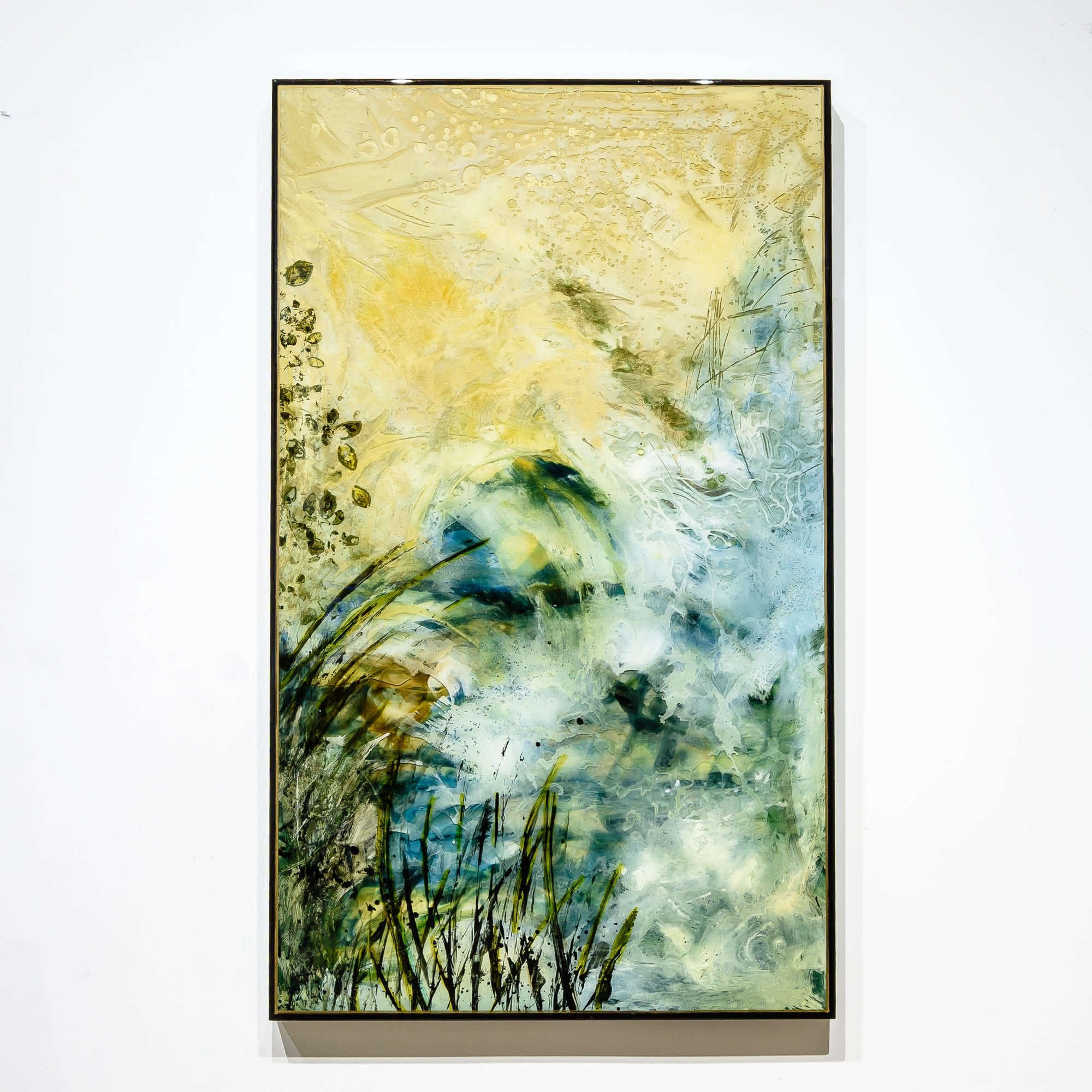 Under the Sun | 40" x 24" mixed media on panel David Graff