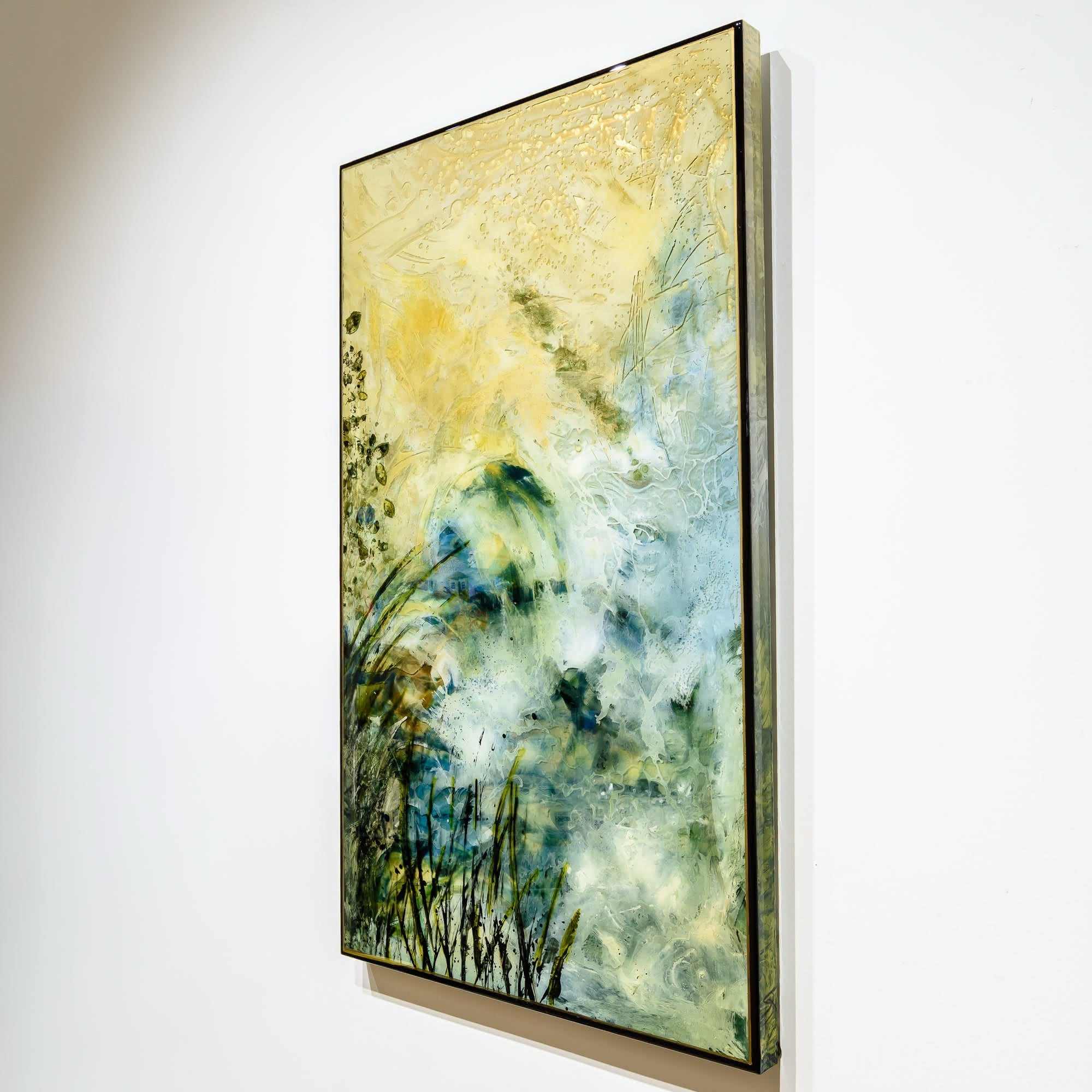 Under the Sun | 40" x 24" mixed media on panel David Graff