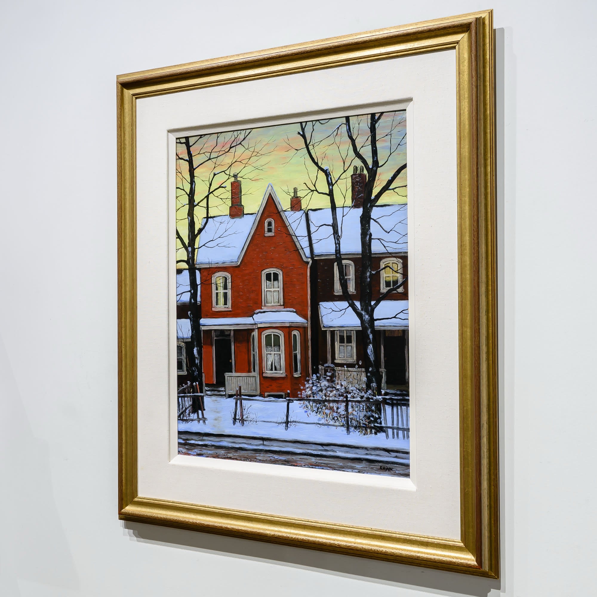 On McCaul St. North Queen | 24" x 18" Oil on Board John Kasyn