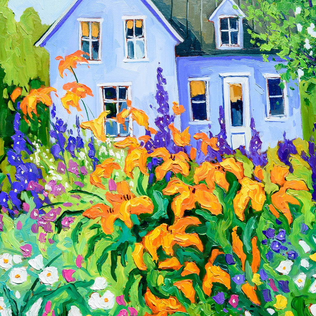 Fleurs Savages | 24" x 20" Oil on Canvas Robert Savignac