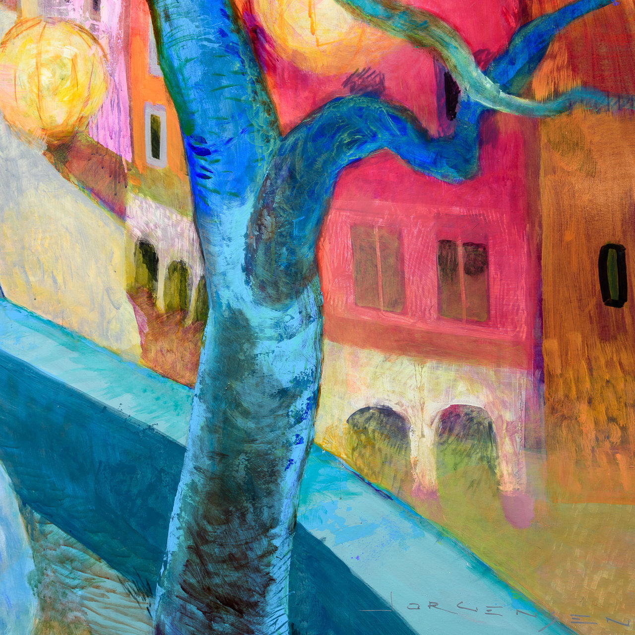 Twilight Contemplation | 48" x 60" Acrylic on Canvas Paul Jorgensen