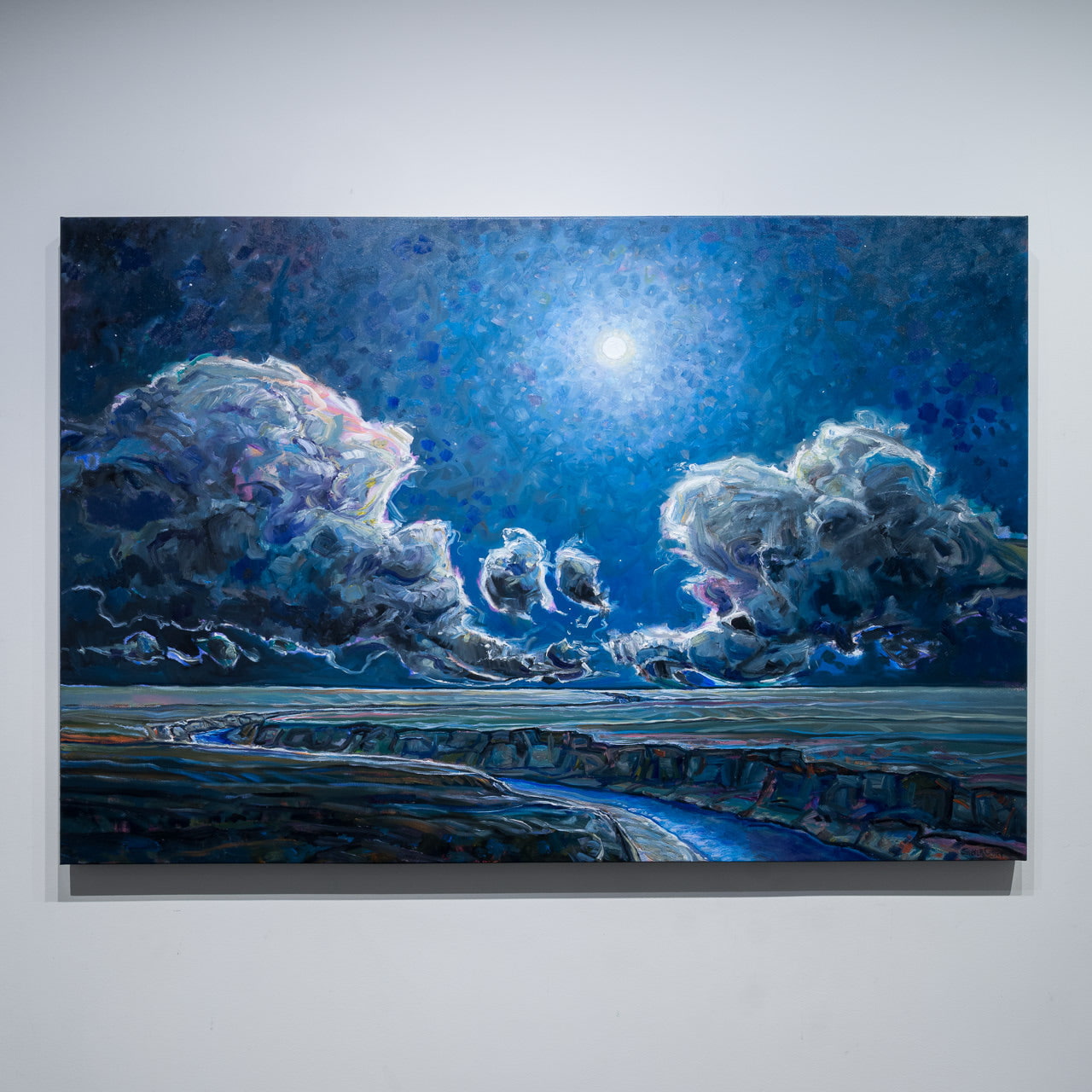 Steve R. Coffey — Moon Way | Oil on Canvas | West End Gallery