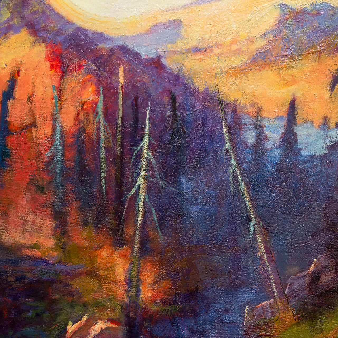Riviere Perdue | 64" x 50" Acrylic on Canvas Michel Monett