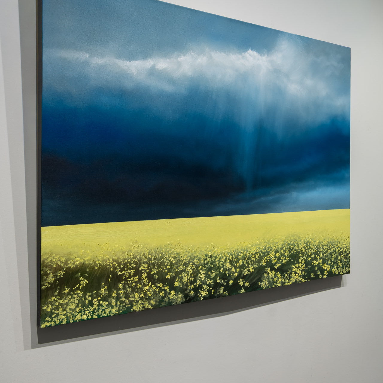 Edge of the gathering sky | 36" x 48" Oil on Canvas Richard Cole