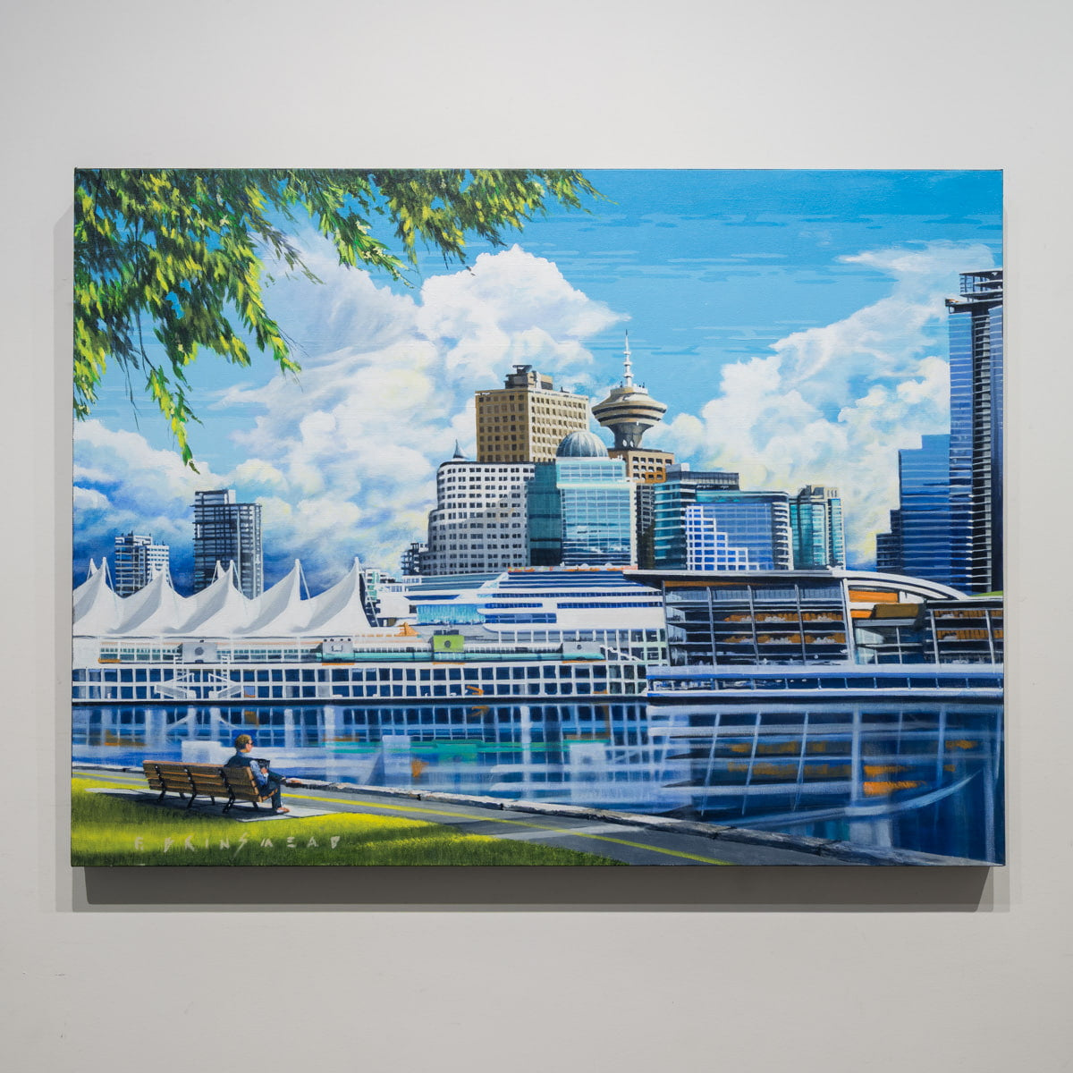 View from Stanley Park | 30" x 40" Acrylic on Canvas Fraser Brinsmead