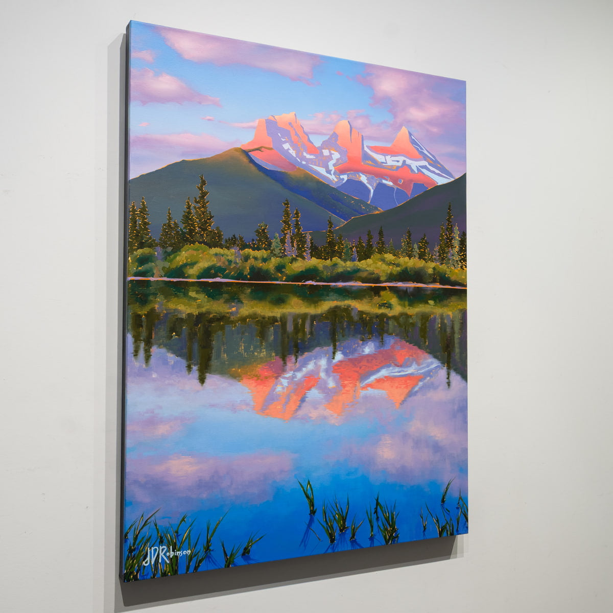 Pastel Morning | 40" × 30" Acrylic on Canvas Jenna D. Robinson