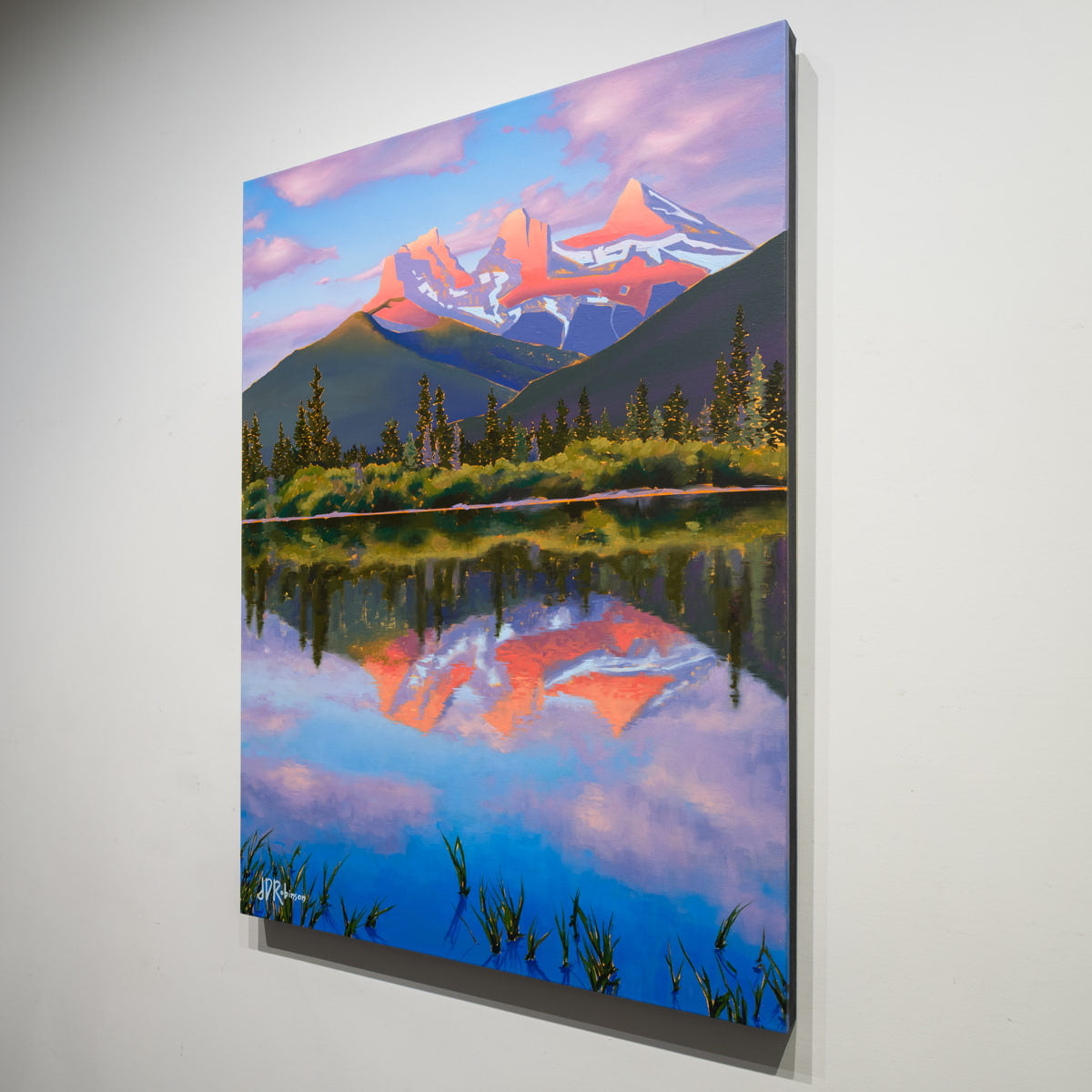 Pastel Morning | 40" × 30" Acrylic on Canvas Jenna D. Robinson