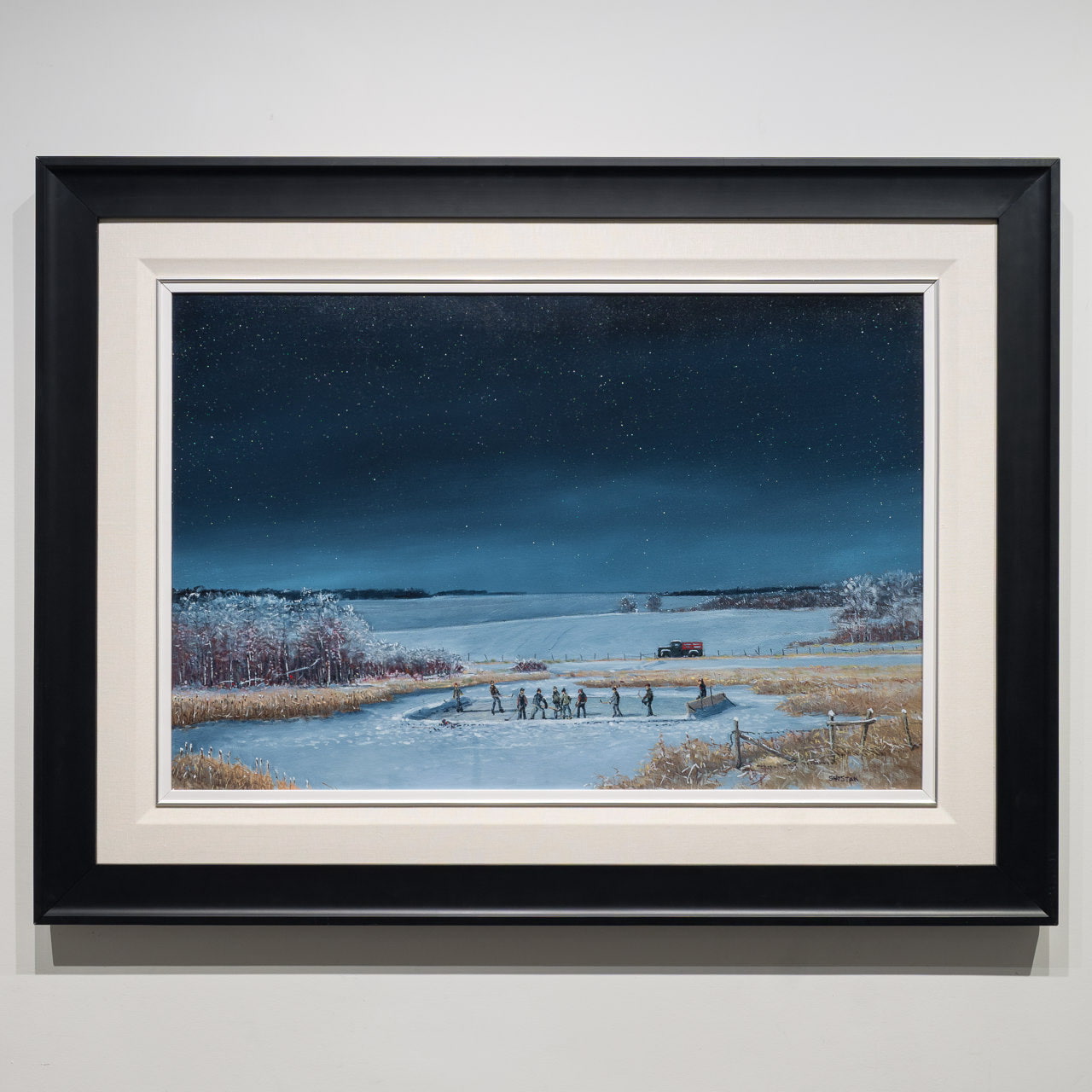 Dad let us use the truck| 24" x 36" Oil on Canvas Peter Shostak