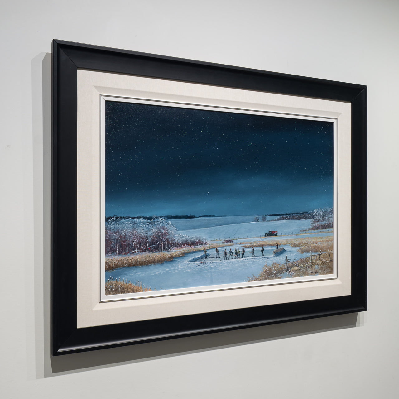 Dad let us use the truck| 24" x 36" Oil on Canvas Peter Shostak