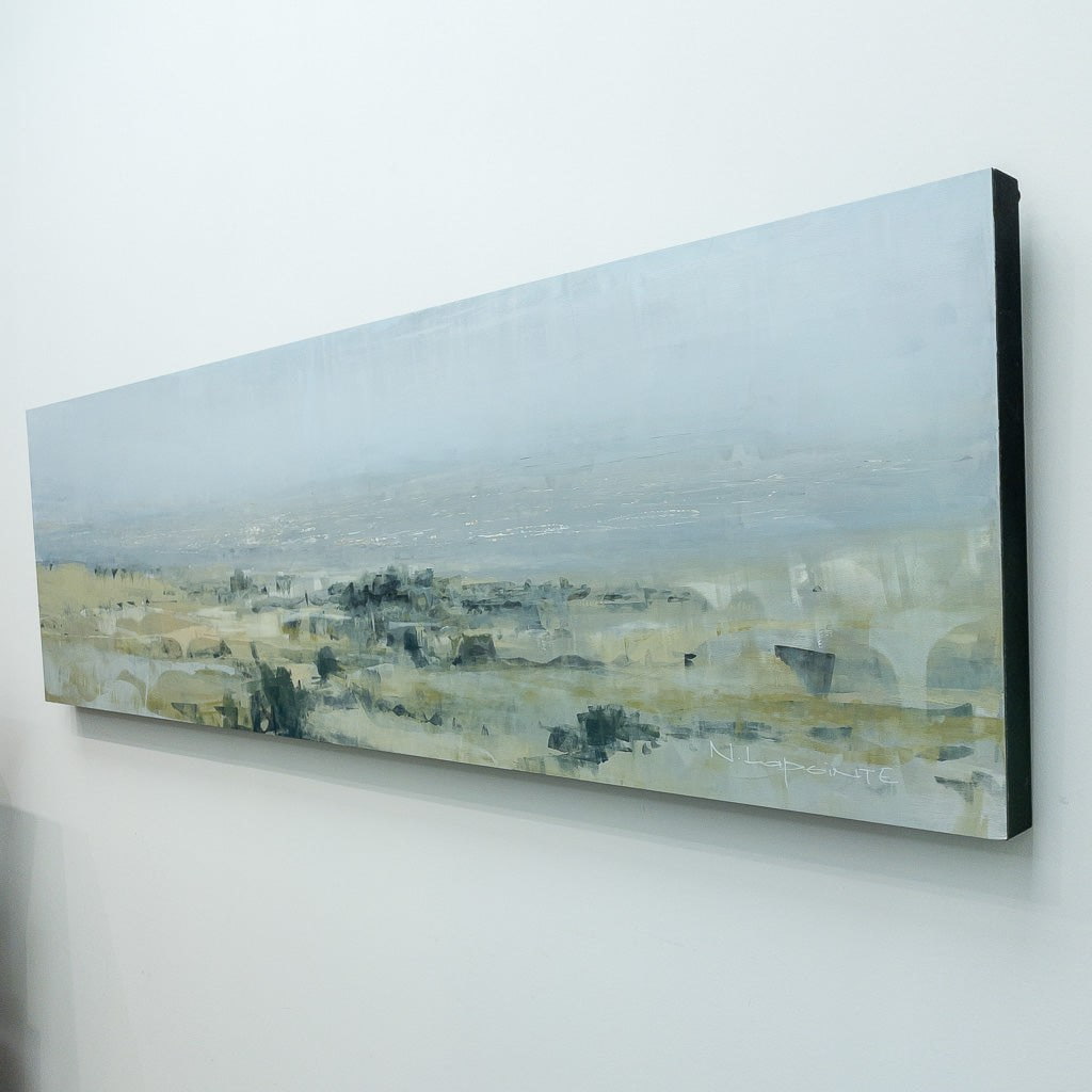 Intermède | 18" x60" Oil on Aluminum Composite Panel Nathalie Lapointe