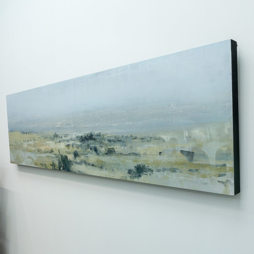 Nathalie Lapointe Intermède | 18" x60" Oil on Aluminum Composite Panel