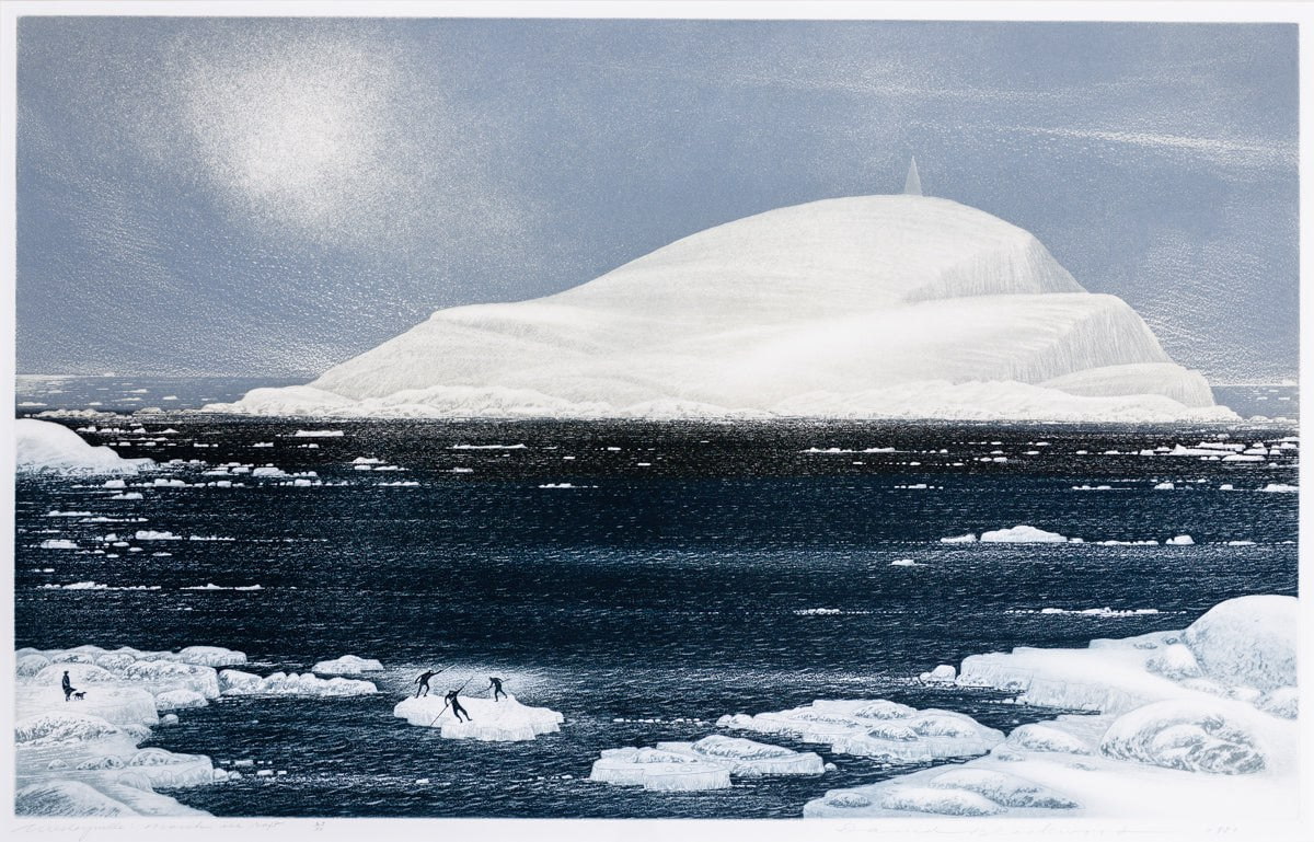 Bennett's High Island Trilogy | Etchings 29 of 50 | 19.75" x 31.75" Etching with Aquatint on Paper David Blackwood