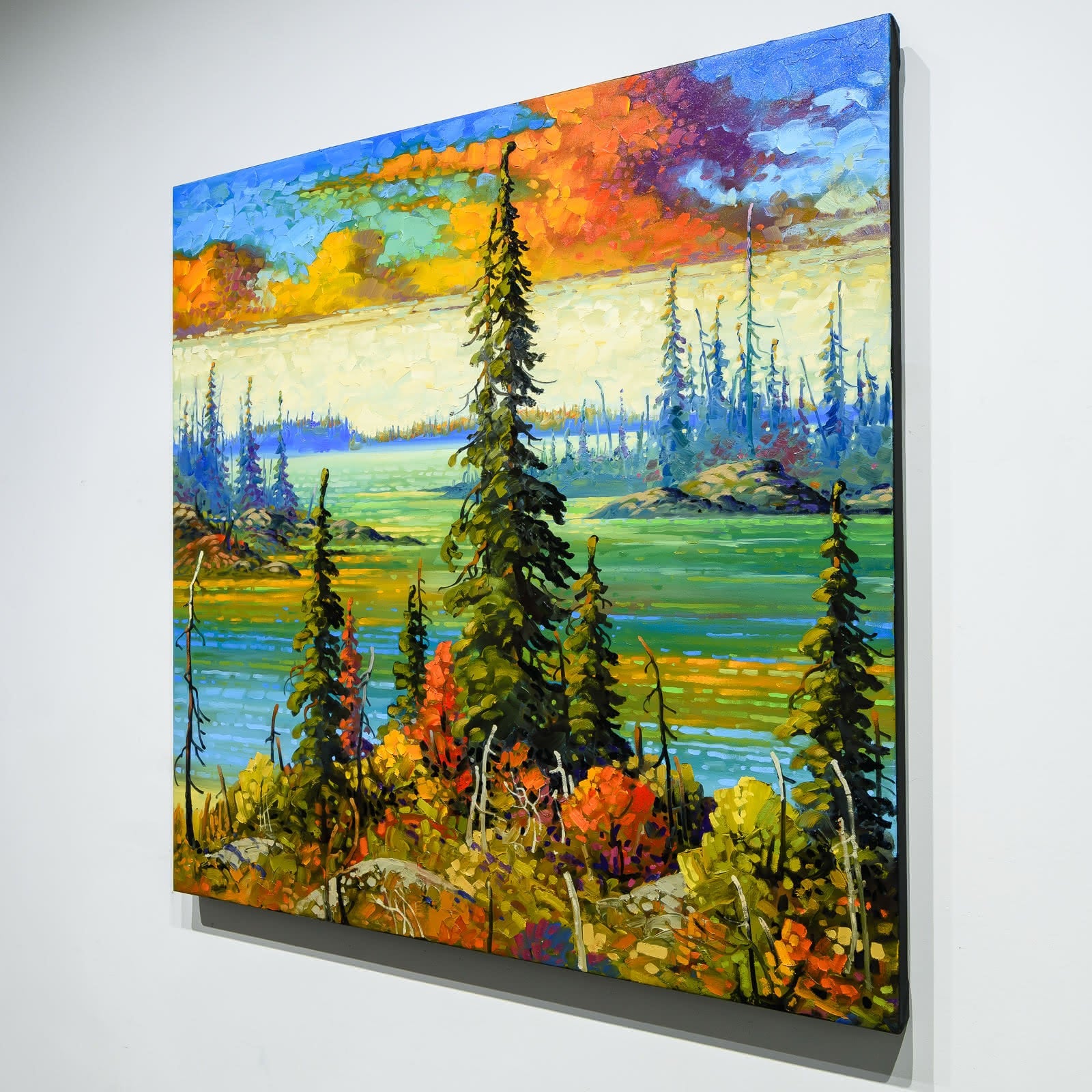 Northern Frontier | 36" x 36"