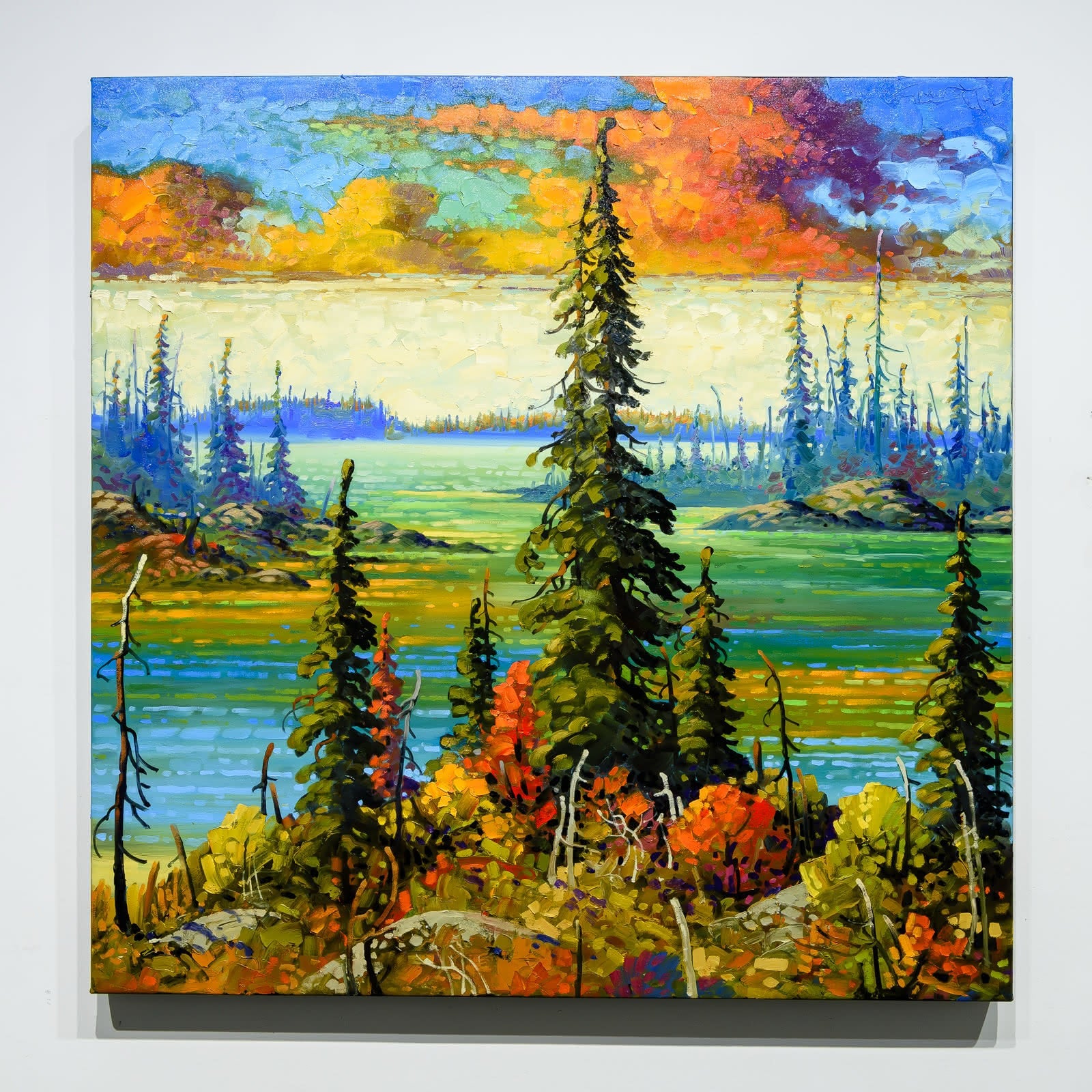 Northern Frontier | 36" x 36"