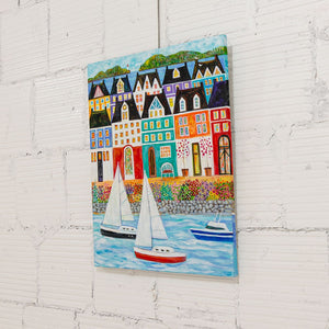 Madison Hart Racing the Wind | 30" x 24" Acrylic on Canvas