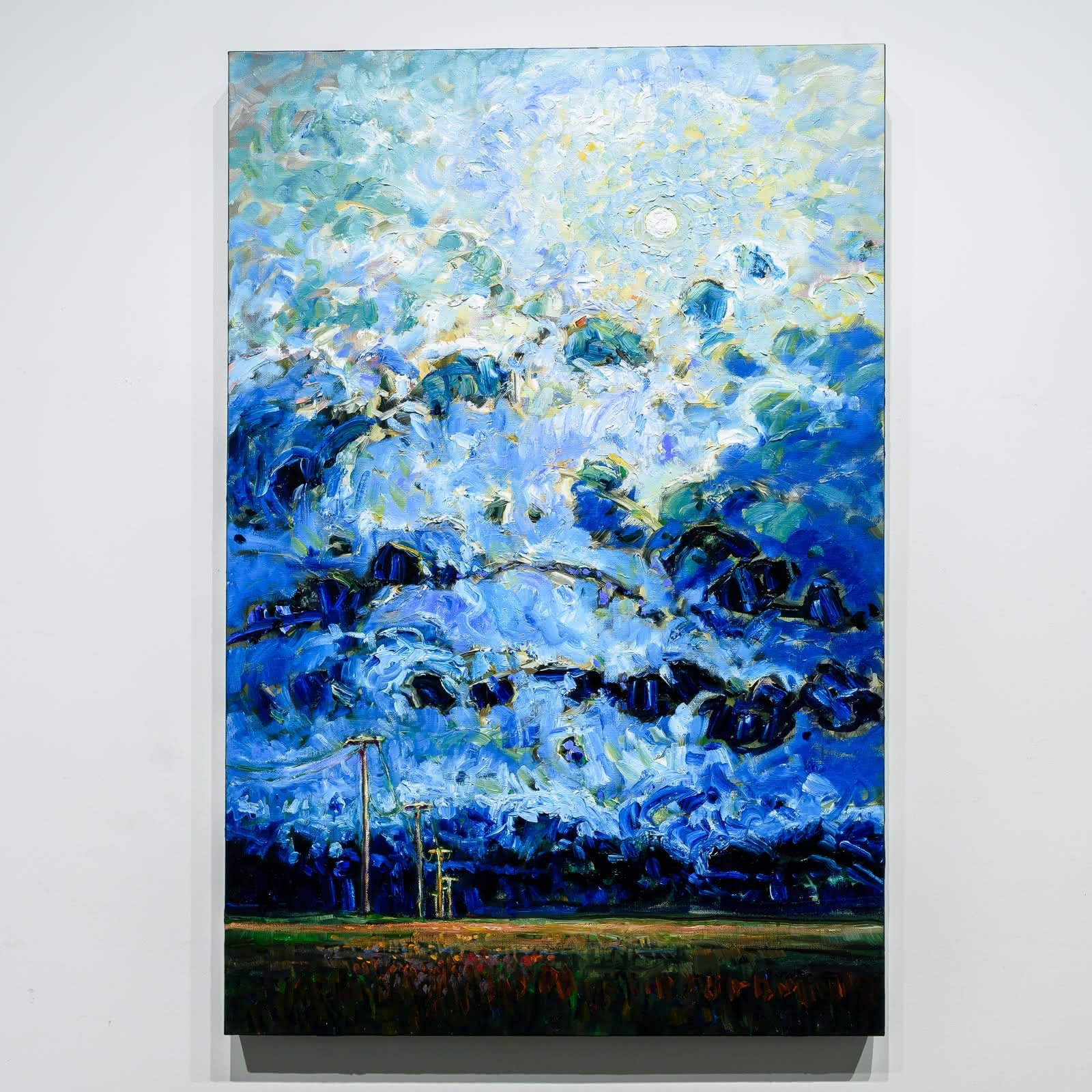 Summer Landlines | 36" x 24" Oil on Canvas Steve R. Coffey