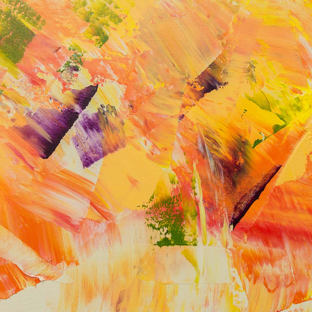 Jean-Gabriel Lambert Summer Vibes #1 | 20" x 20" Acrylic on Canvas