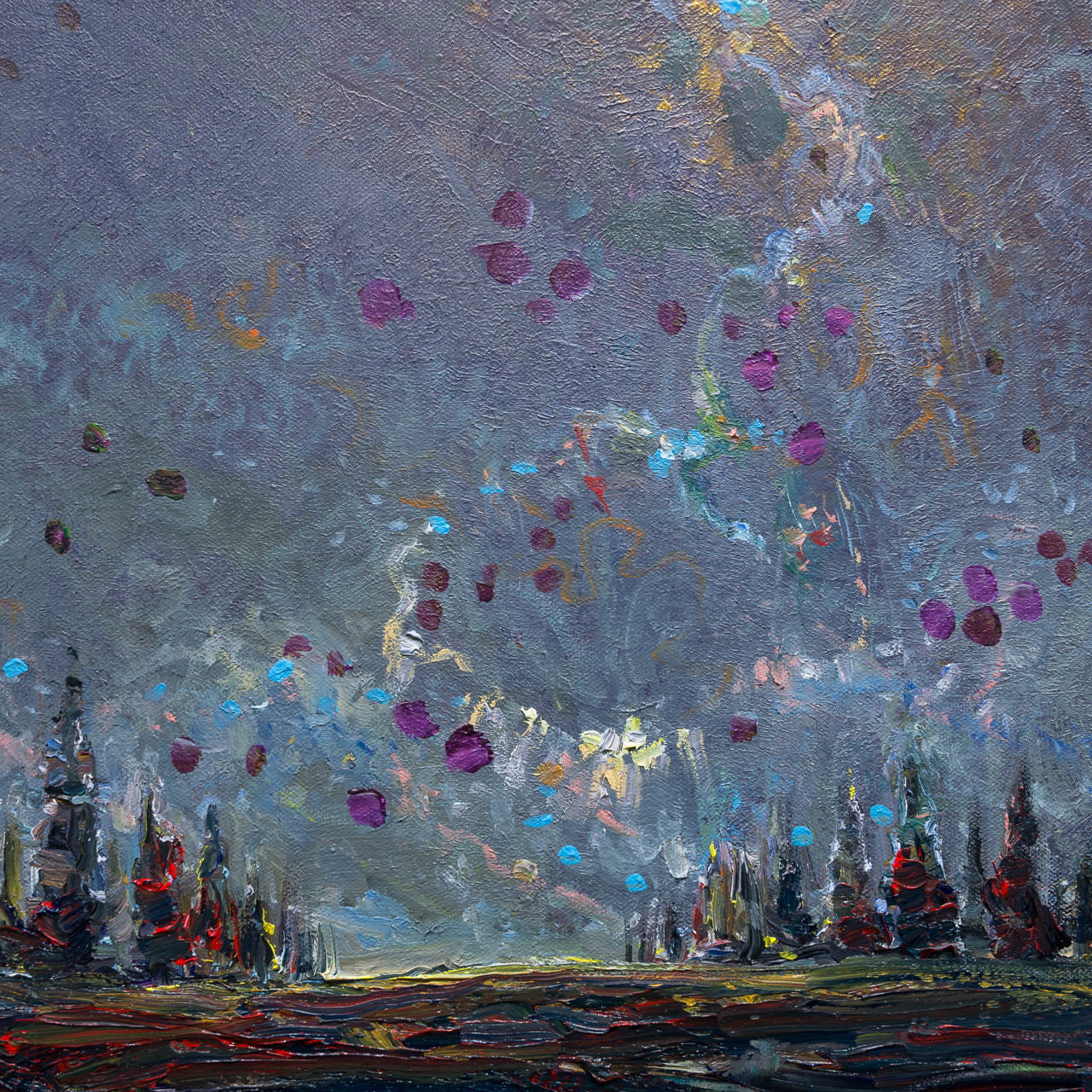 The Thread | 36" x 24" Oil on Canvas Steve R. Coffey