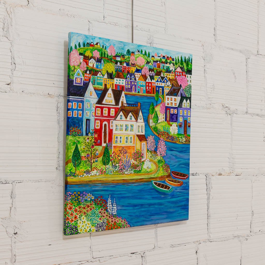 Tide's In 30" x 24" by Madison Hart West End Gallery