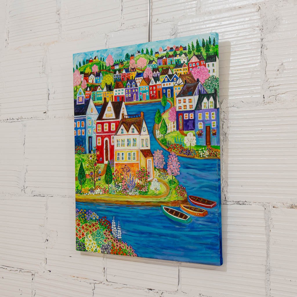 Tide's In 30" x 24" by Madison Hart West End Gallery