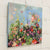 Meadow Melody | 30" x 30" Acrylic on Canvas Ilinca Ghibu