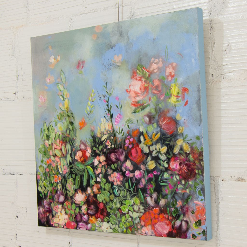 Meadow Melody | 30" x 30" Acrylic on Canvas Ilinca Ghibu